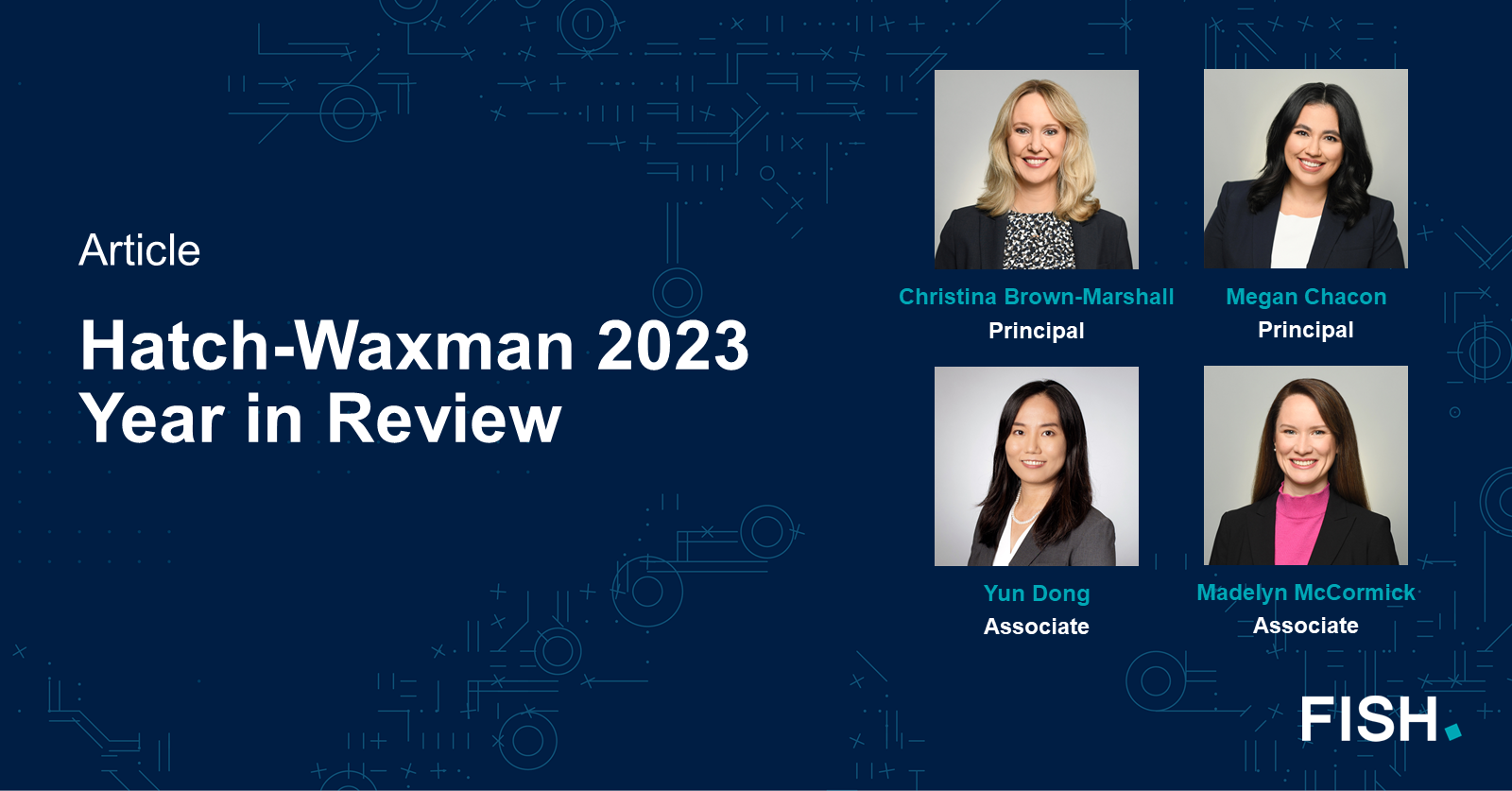 HatchWaxman 2023 Year in Review