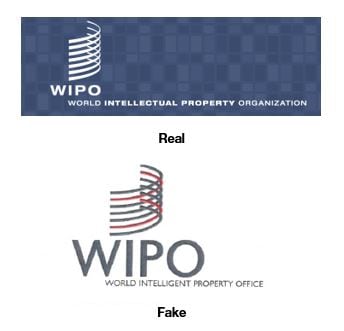 WIPO Trademark Fee Scam