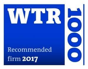 Fish & Richardson has been named a top trademark law firm by World Trademark Review (WTR) 1000