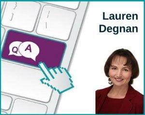 Q&A with Lauren Degnan